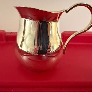 Christofle Albi Silver Plated Large Creamer.  Holds a little under 8 oz